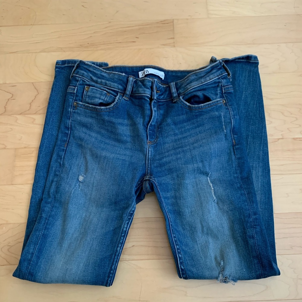 zara jeans size 4